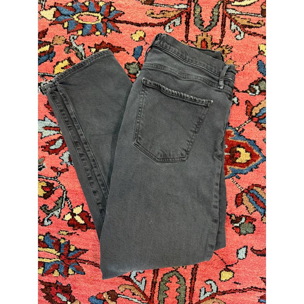 AGOLDE Toni Womens 28 90s Mid Rise Denim Jeans Revolve Straight Leg Black